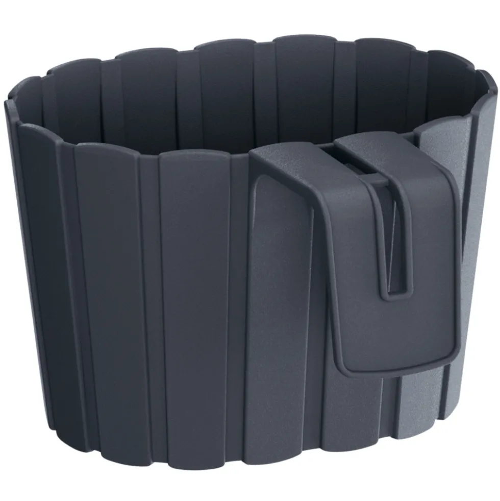 Balkontopf Boardee Hook Medium mit Halterung