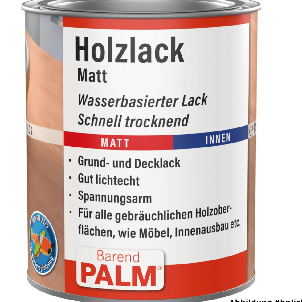 Barend Palm Holzlack 375 ml Seidenmatt