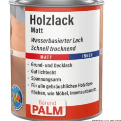 Barend Palm Holzlack 750 ml Seidenmatt