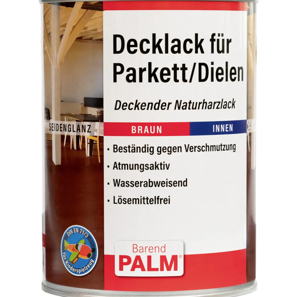 Barend Palm Parkett- und Dielenlack 750 ml