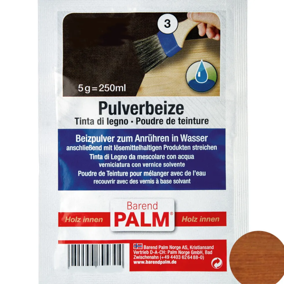 Barend Palm Pulverbeize 5 g Teak