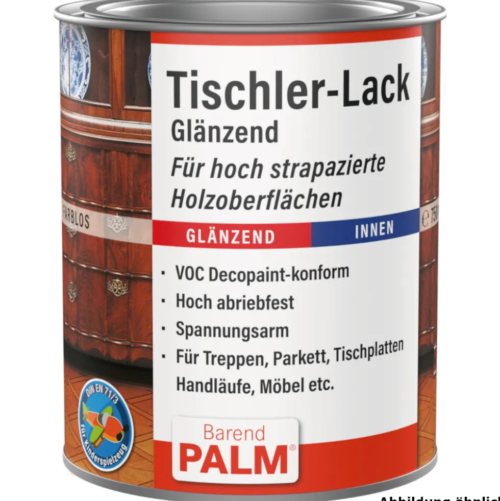 Barend Palm Tischler-Lack 750 ml