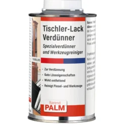 Barend Palm Tischler-Lack Verdünner 250 ml