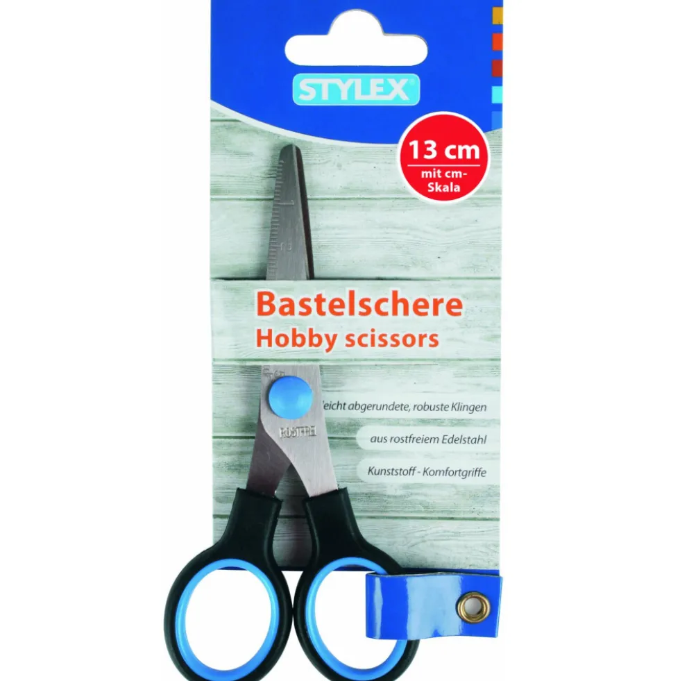 Bastelschere mit abgerundeter Spitze