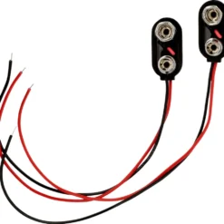 Batterieclip für 9 V Blockbatterie vertikal 2 Stück