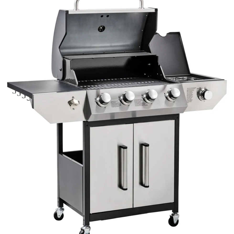 BBQ-Gasgrill "FlameMaster PRO" 4+1 Brenner
