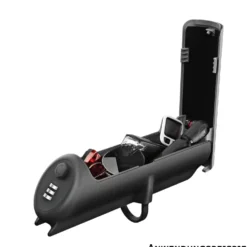 BeeMyBox Fahrradbox abschließbar 26 cm grau