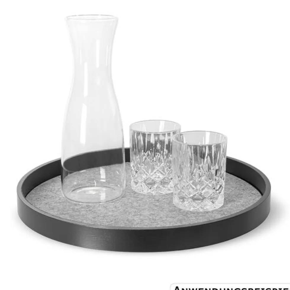 Beistelltisch 38x38x59cm schwarz