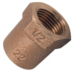 Übergangsmuffe für Kupferrohr Rotguss 22mm x ½'' Innengewinde