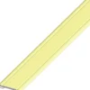 Übergangsprofil Aluminium eloxiert 1000 x 30 x 2 mm messingfarben selbstklebend