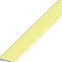 Übergangsprofil Aluminium eloxiert 1000 x 30 x 2 mm messingfarben selbstklebend