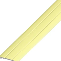 Übergangsprofil Aluminium eloxiert 1000 x 37 x 2,5 mm messingfarben selbstklebend
