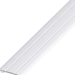 Übergangsprofil Aluminium eloxiert 1000 x 37 x 2,5 mm silberfarben selbstklebend