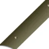 Übergangsprofil Aluminium eloxiert 1000 x 30 x 5 mm bronzefarben gelocht
