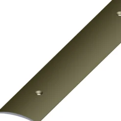 Übergangsprofil Aluminium eloxiert 1000 x 30 x 5 mm bronzefarben gelocht