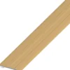 Übergangsprofil Aluminium pulverbeschichtet 1000 x 37 x 2,5 mm Holzoptik Buche selbstklebend