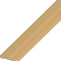Übergangsprofil Aluminium pulverbeschichtet 1000 x 37 x 2,5 mm Holzoptik Buche selbstklebend