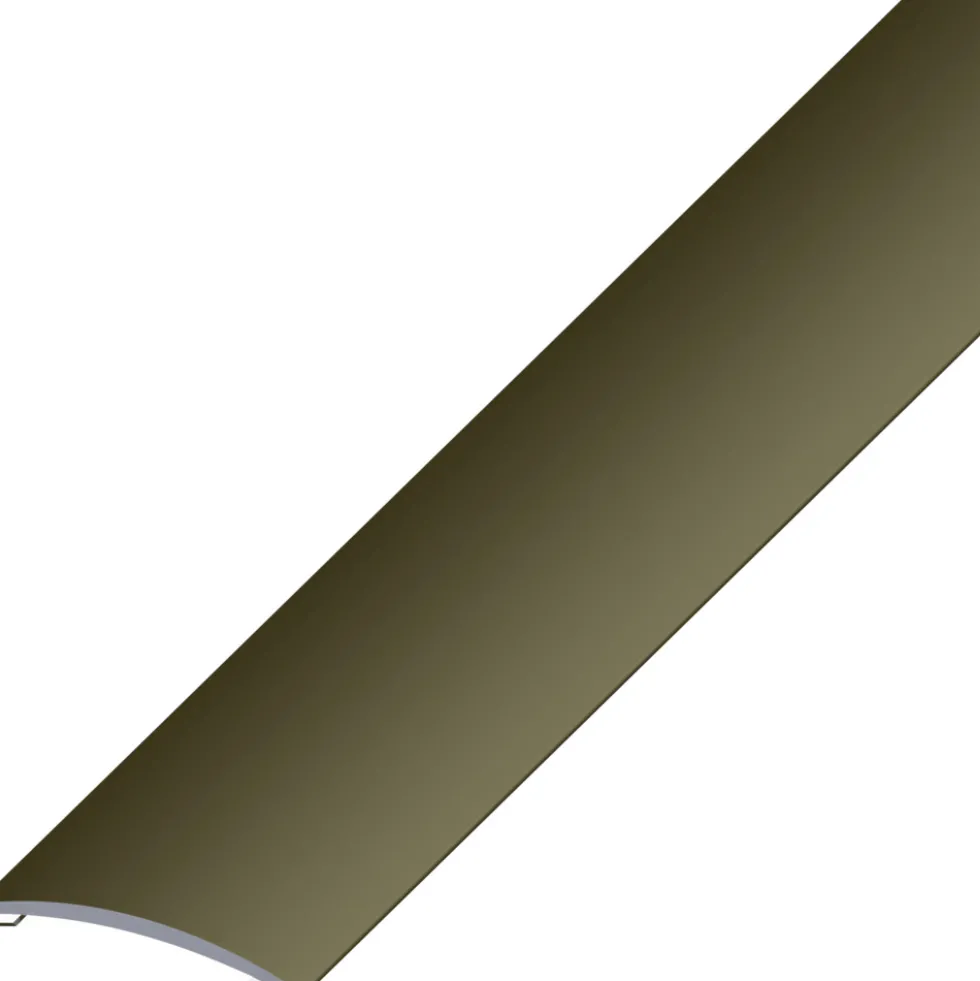 Übergangsprofil Aluminum eloxiert 1000 x 30 x 5 mm bronzefarben selbstklebend