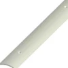 Übergangsprofil PVC gewölbt 1000 x 30 x 5 mm graubeige gelocht