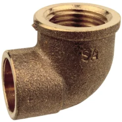Übergangswinkel 90° Rotguss 15 mm x ½'' Innengewinde