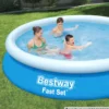 Bestway® Fast Pool Komplett-Set Ø 366 x 76 cm rund inkl. Filterpumpe
