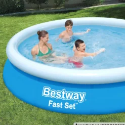 Bestway® Fast Pool Komplett-Set Ø 366 x 76 cm rund inkl. Filterpumpe