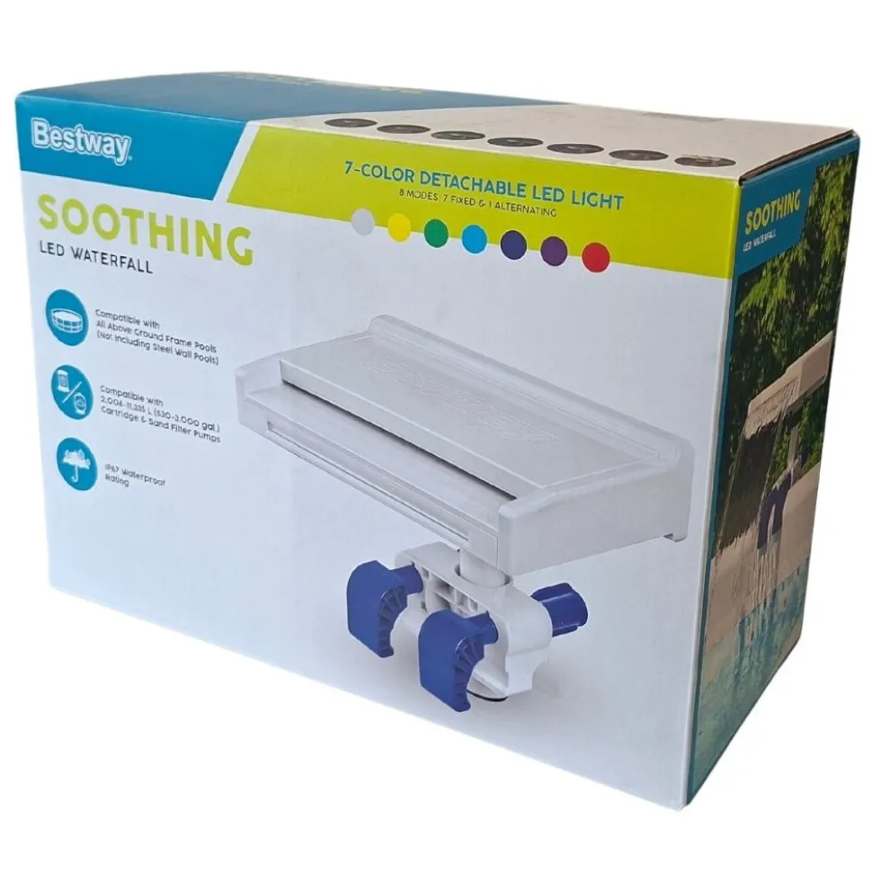 Bestway® LED-Wasserfall 34,5x26x30 cm