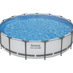 Bestway® Steel Pro MAX Frame Pool Ø457x107cm Komplett-Set 5-teilig