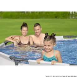 Bestway® Steel Pro Max Frame Pool mit Pumpe Ø 427 x 84 cm
