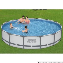 Bestway® Steel Pro Max Frame Pool mit Pumpe Ø 427 x 84 cm