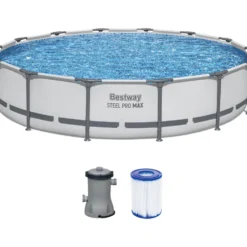 Bestway® Steel Pro Max Frame Pool mit Pumpe Ø 427 x 84 cm