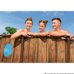 Bestway® Steel Pro MAX™ Splashview™ Frame Pool-Set Ø 427 x 107 cm