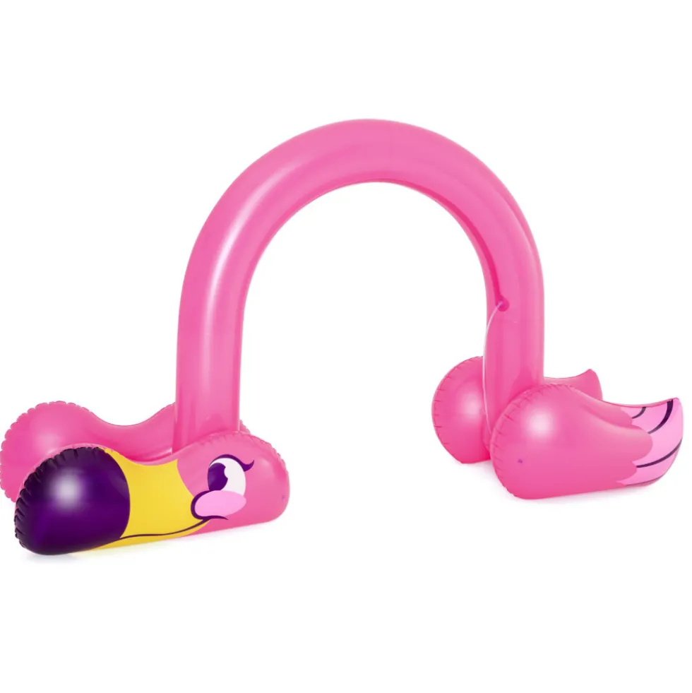 Bestway Wassersprinkler Jumbo Flamingo 340x110x192 cm - B-Ware