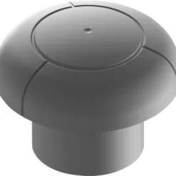 Be- und Entlüfter Ø 19,3 cm DN 100 Schwarz