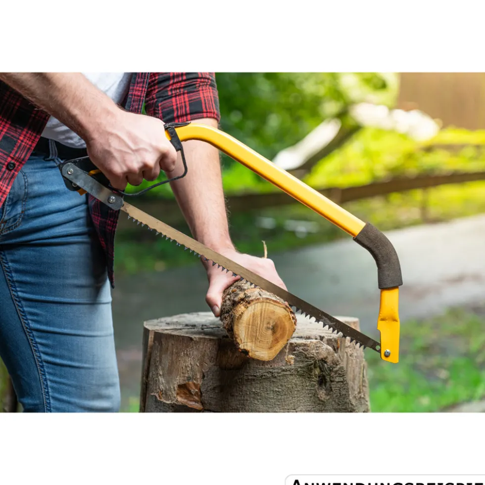 Bügelsäge 460 mm Handsäge Holzsäge Säge