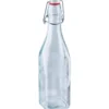 Bügelverschlussflasche rund 500 ml aus Glas