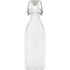 Bügelverschlussflasche rund 200 ml aus Glas