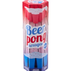 Bier-Pong-Set sechseckig, 30 Teile