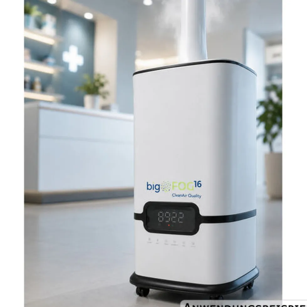 BigFOG16 Ultraschall-Luftkühler mit Luftbefeuchtung, 16 Liter