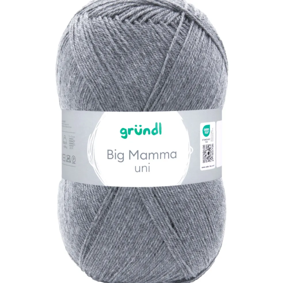 Big Mama Garn 400 g steingrau