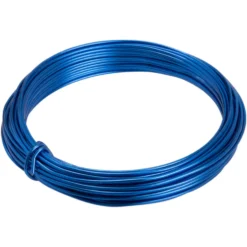 Bindedraht 12 m blau, aus Aluminium