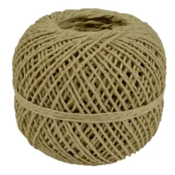 Bindfaden-Knäuel, PP-Spinnfaser, beige-natur