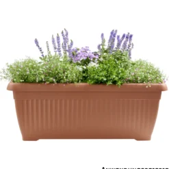 Blumenkasten Terra 80 cm terracotta