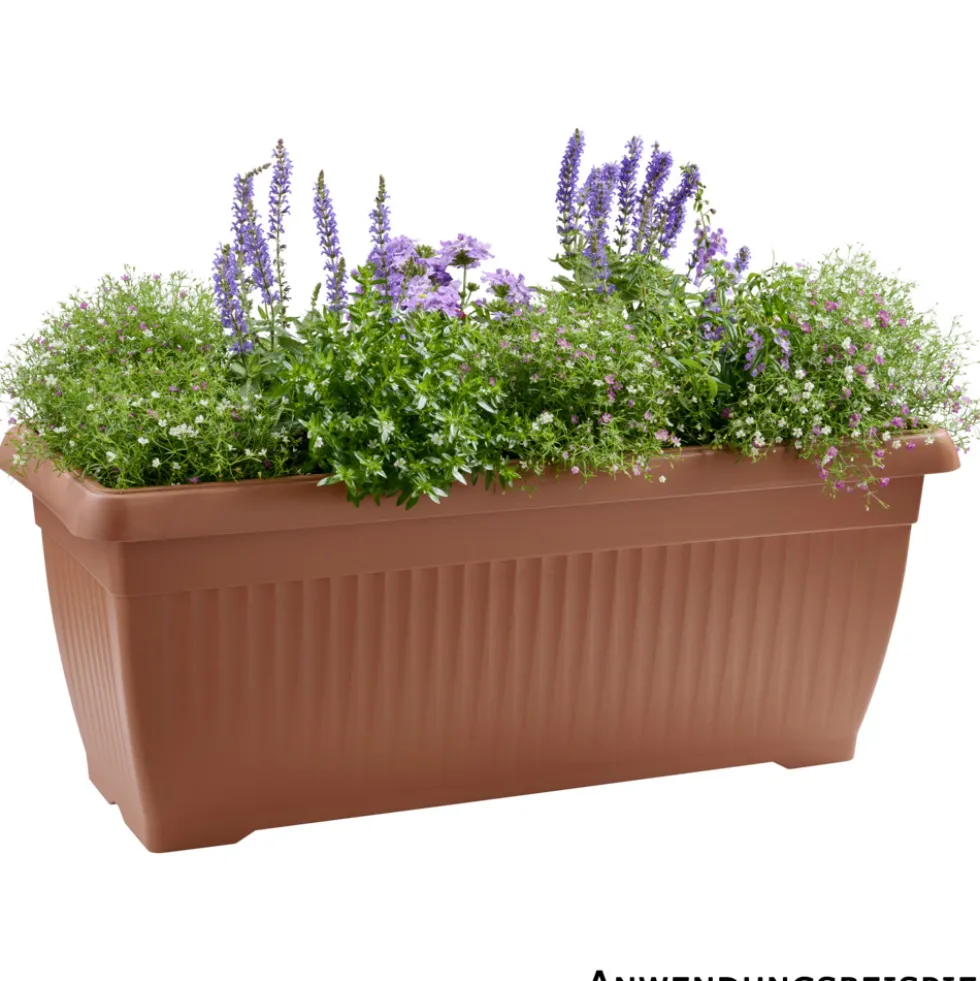 Blumenkasten Terra 80 cm terracotta