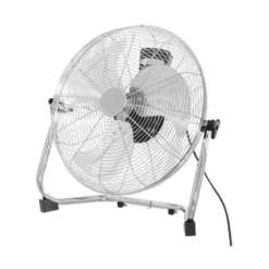 Bodenventilator 90 W, 40 cm, silber