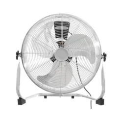 Bodenventilator 90 W, 40 cm, silber
