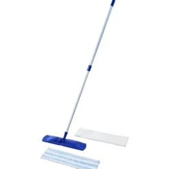 Bodenwischer Set 4-teilig Microfaser, Teleskopstiel
