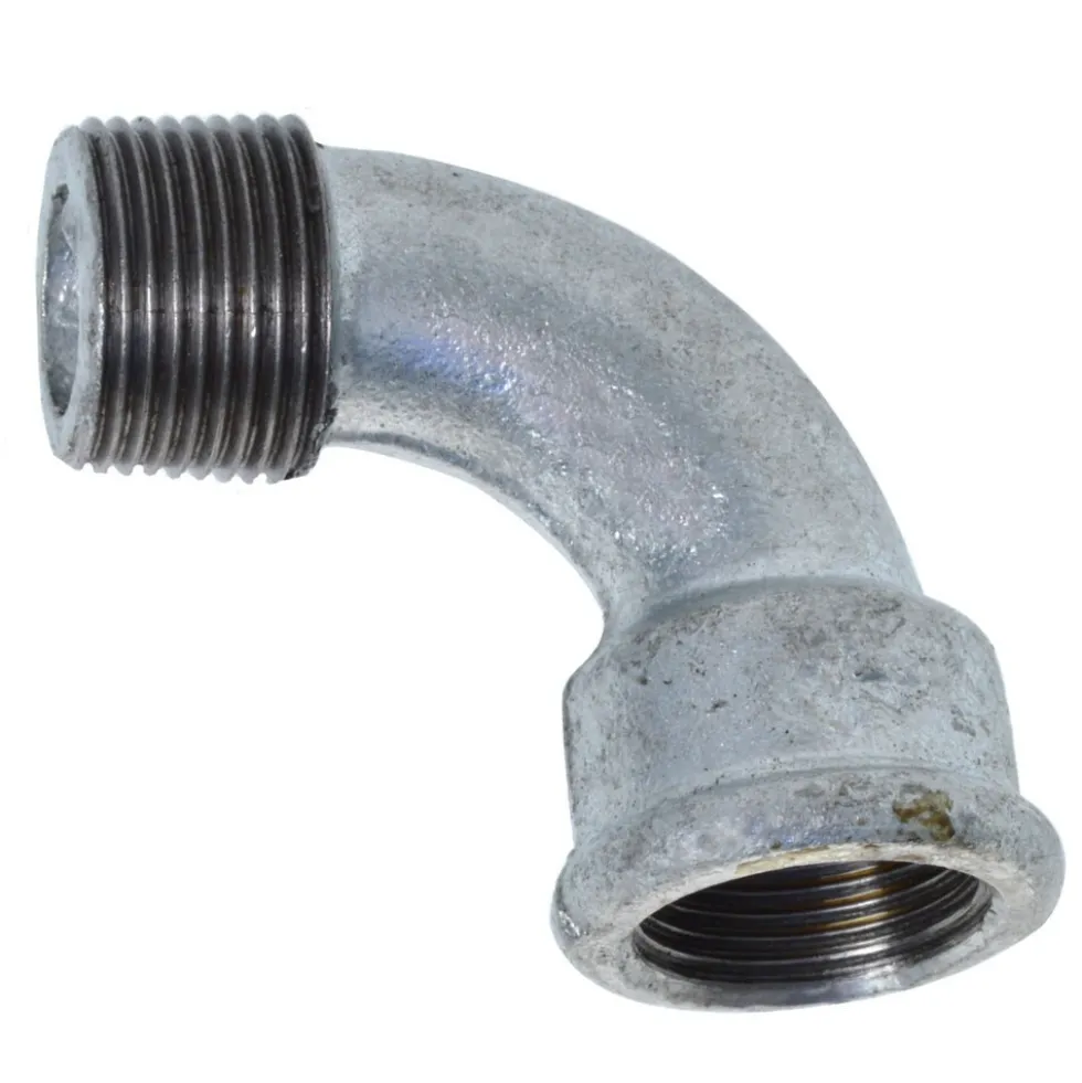 Bogen 90° verzinkt ½'' Innengewinde x ½'' Aussengewinde