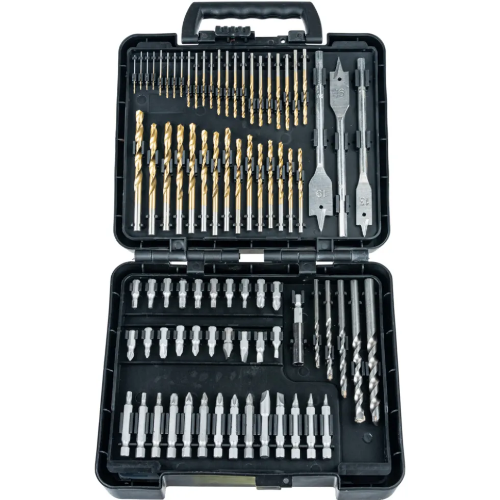 Bohrersatz 204-teilig mit Kunststoffkoffer