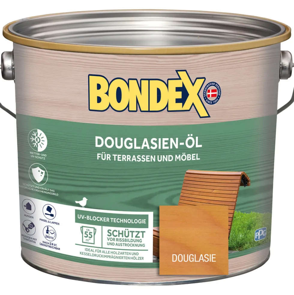 BONDEX Douglasien-Öl 2,5 Liter
